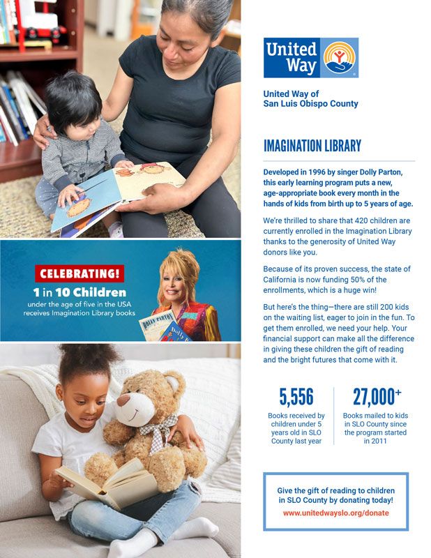 United Way of San Luis Obispo County – Imagination Library