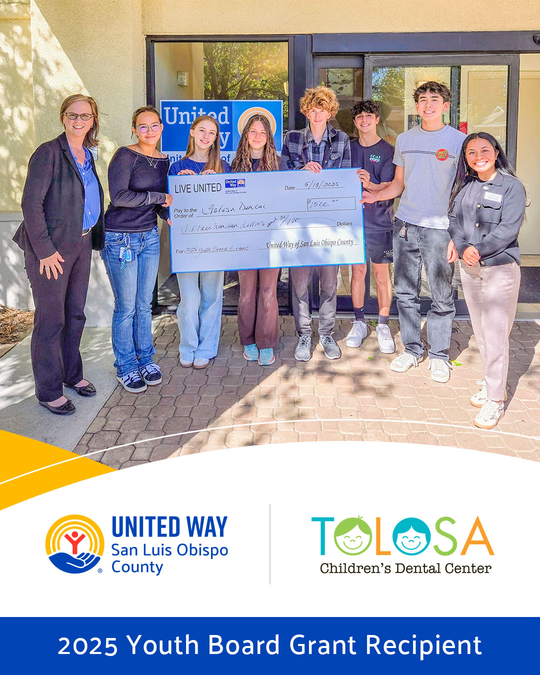 Youth Board Grant Recipient – Tolosa Children's Dental Center