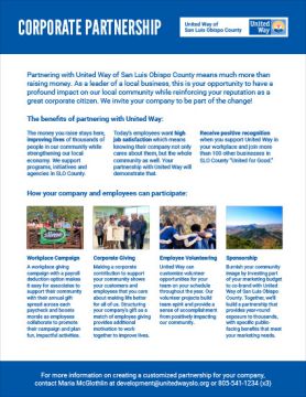 Corporate Partnership Packet